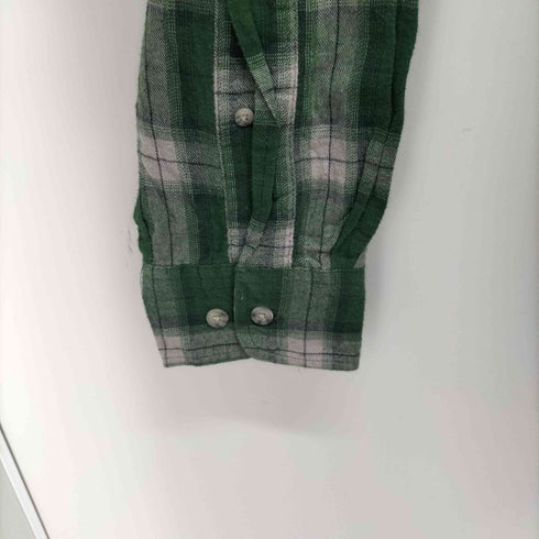 カベラス Cabela's 00S L/S オンブレチェックフランネルシャツ メンズ import:XL