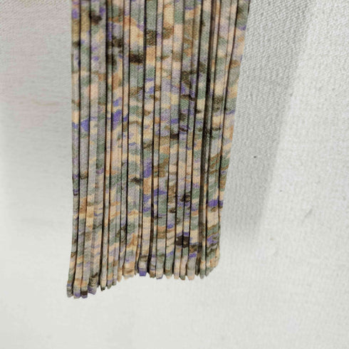 プリーツプリーズイッセイミヤケ PLEATS PLEASE ISSEY MIYAKE 13SS 総柄プリーツシャツブラウス レディース JPN:3