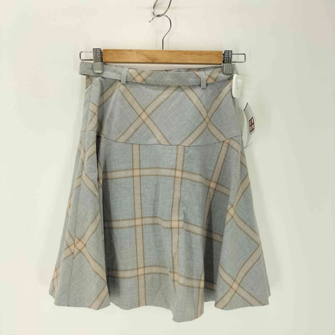 ブルーレーベルクレストブリッジ BLUE LABEL CRESTBRIDGE チェックフレアスカート レディース JPN:36