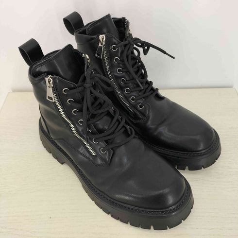 サイドジップ 厚底 ブーツ メンズ JPN:26.5