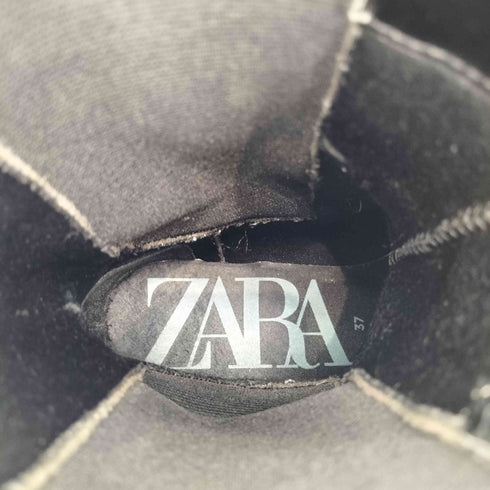 ザラ ZARA サイドゴアブーツ レディース JPN:24