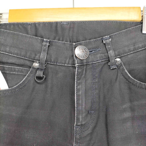 リー Lee RIDERS ストレートブラックデニムパンツ メンズ US:28-29