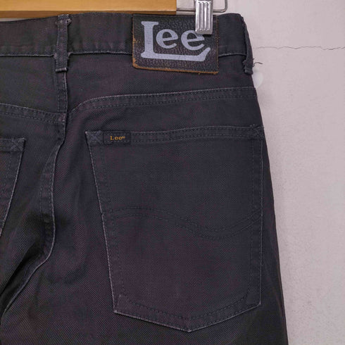 リー Lee RIDERS ストレートブラックデニムパンツ メンズ US:28-29