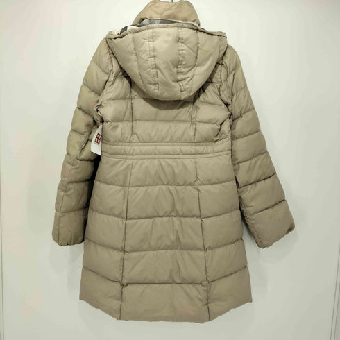 ブルーレーベルクレストブリッジ BLUE LABEL CRESTBRIDGE ジップアップ ダウンコート レディース EUR:40