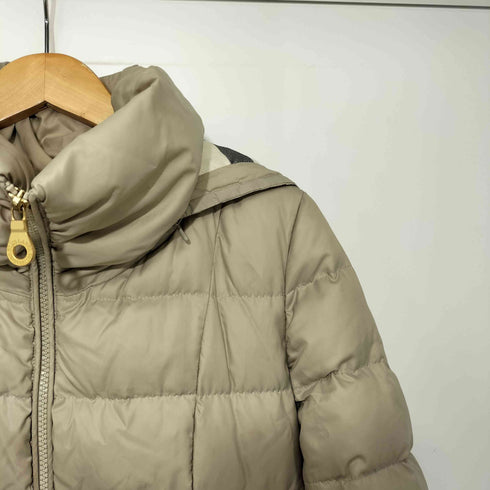 ブルーレーベルクレストブリッジ BLUE LABEL CRESTBRIDGE ジップアップ ダウンコート レディース EUR:40