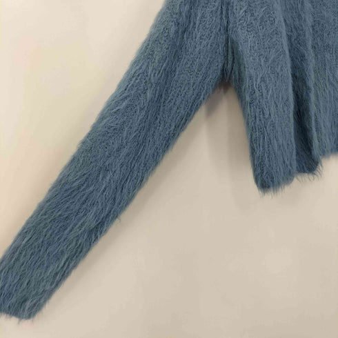 ザラ ZARA クロップドシャギーカーディガン レディース import:S