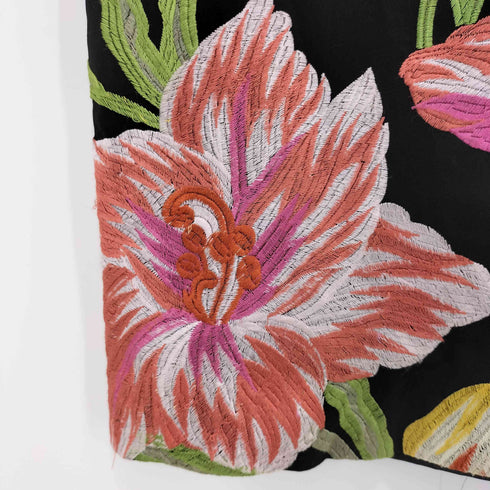 グレースコンチネンタル GRACE CONTINENTAL 花柄 刺繍 ノースリーブ ワンピース レディース JPN:36