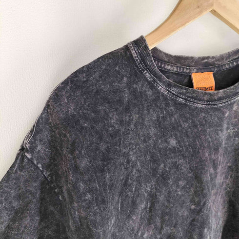HERMIT H刺繍 タイダイTシャツ 半袖 メンズ JPN:L