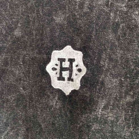 HERMIT H刺繍 タイダイTシャツ 半袖 メンズ JPN:L