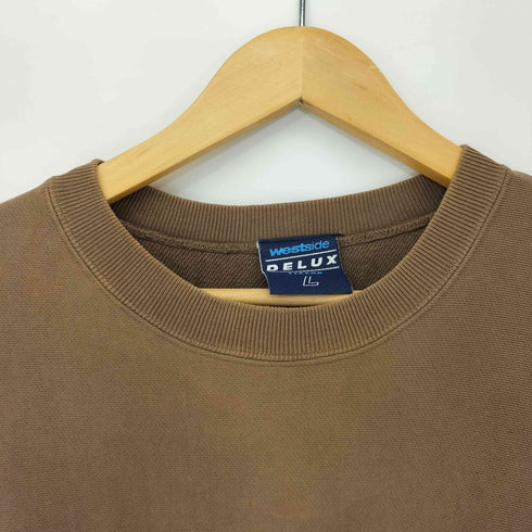デラックス DELUXE WESTSIDE FLEECE ロゴプリントスウェット メンズ import:L