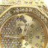 ICED OUT ゴールドジュエリー腕時計 メンズ