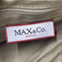マックスアンドコー MAX & CO. ストラップ付き 総柄 ストライプ 切替 キャンバス トートバッグ レディース