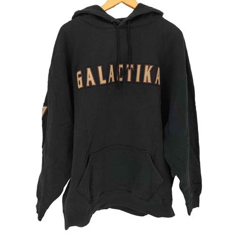 GALACTIKA 00S フロント袖刺繍 プルオーバーパーカー B系 メンズ JPN:XXL