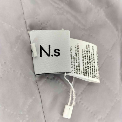 N.s ボリュームファーフード付きコート レディース FREE