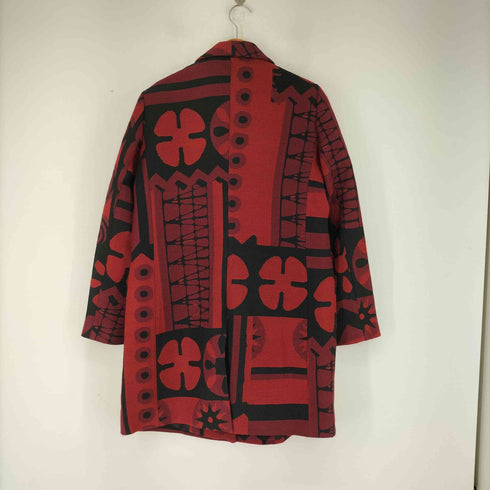 デシグアル Desigual 総柄 チェスターコート メンズ 42