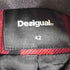 デシグアル Desigual 総柄 チェスターコート メンズ 42