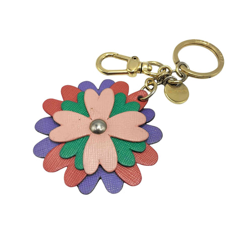 エトロ ETRO イタリア製 フラワー チャーム キーホルダー アクセサリー レディース