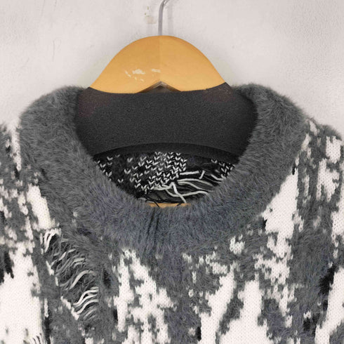 ザラ ZARA ダメージシャギーニット メンズ XL