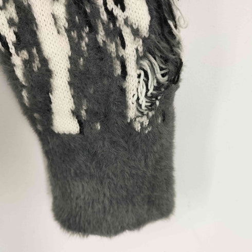 ザラ ZARA ダメージシャギーニット メンズ XL