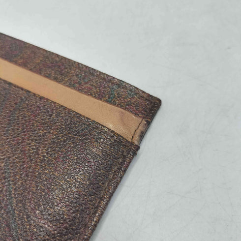 エトロ ETRO ペイズリー柄 カードケース パスケース レディース
