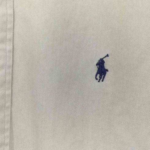 ラルフローレン RALPH LAUREN ポニー刺繍 コットン L/S シャツ ビッグサイズ メンズ import:L