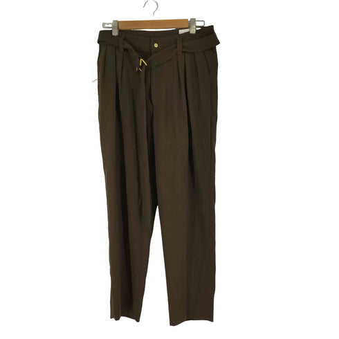 クルニ CULLNI BELTED TAPERED SLACKS メンズ 1