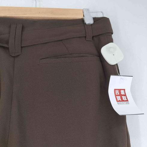 クルニ CULLNI BELTED TAPERED SLACKS メンズ 1