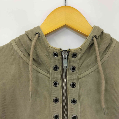 マークバイマークジェイコブス Marc by Marc Jacobs 00S フロントデザイン ジップアップパーカー Y2K メンズ import:M