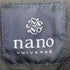 ナノユニバース NANO universe ノーカラー中綿ブルゾン レディース FREE