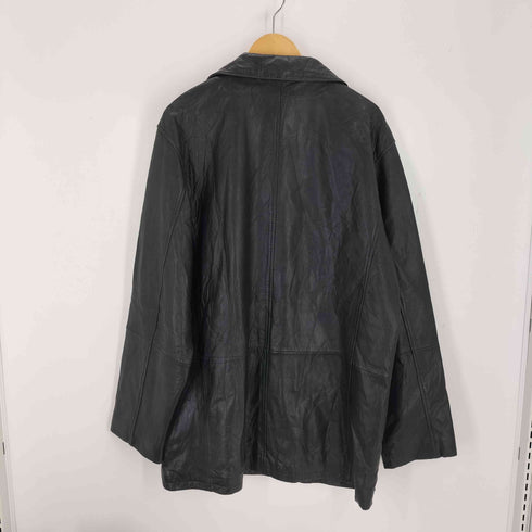 PELLE STUDIO レザーチェスターコート メンズ import:XL
