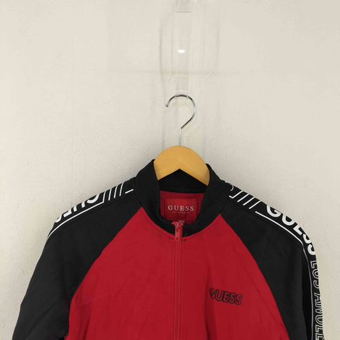 ゲス GUESS 袖プリント トラックジャケット メンズ import:S