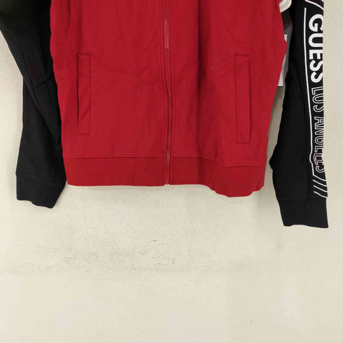 ゲス GUESS 袖プリント トラックジャケット メンズ import:S