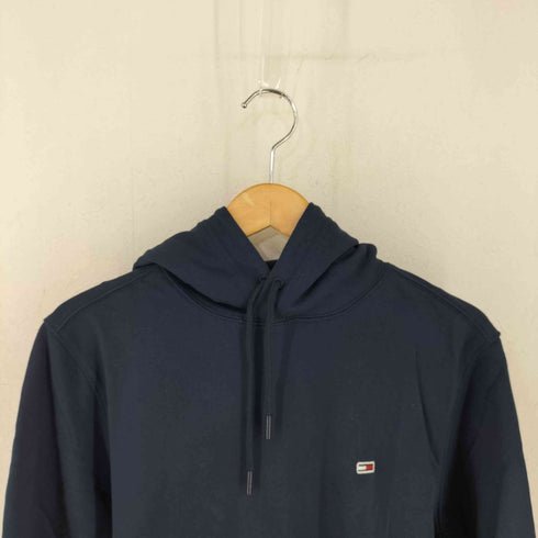 トミージーンズ tommy jeans バックプリントフーディ 星条旗 メンズ import:M