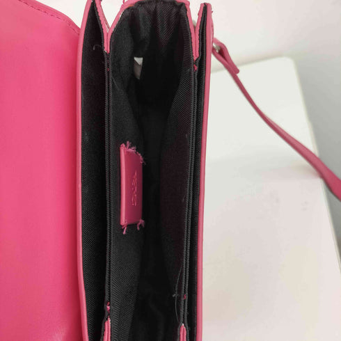 ザラ ZARA フェイクレザーショルダーバック レディース