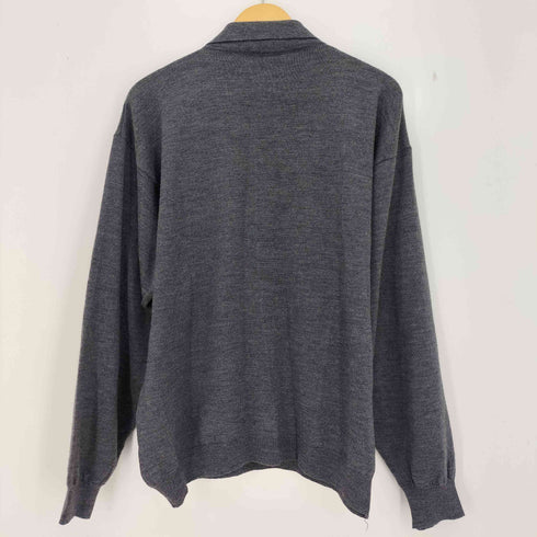 ブルックスブラザーズ BROOKS BROTHERS イタリア製 メリノウール アーガイルニットポロ メンズ import:L