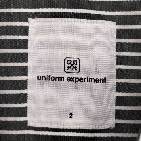 ユニフォームエクスペリメント uniform experiment BAGGY REGULAR COLAR SHIRT メンズ JPN:2