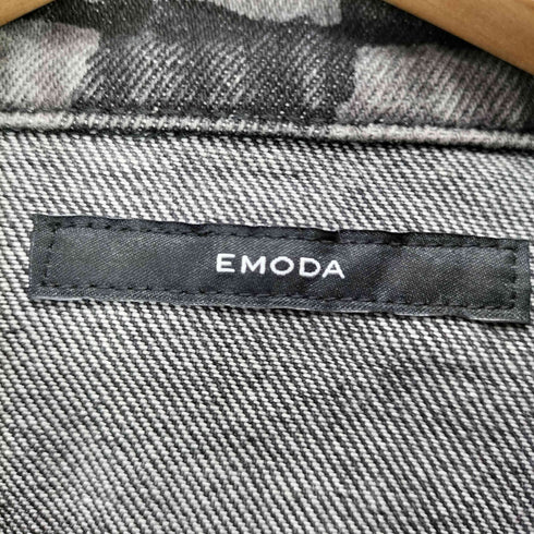 エモダ EMODA ボールドカットデニムショートジャケット レディース FREE