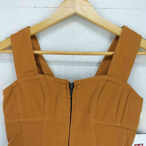 スナイデル snidel ジャンスカ オレンジ レディース JPN:0