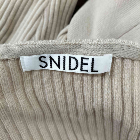 スナイデル snidel カシュクールレイヤードニットプルオーバー レディース ONE SIZE