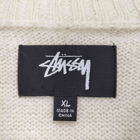 ステューシー Stussy クルーネックケーブルニット メンズ JPN:XL