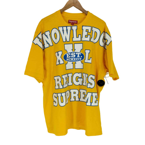 シュプリーム Supreme 24SS Overprint Knowledge S/S Top メンズ JPN:XL