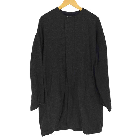カバンドズッカ CABANE de ZUCCa ヘリンボーンデニムノーカラージャケット レディース JPN:M