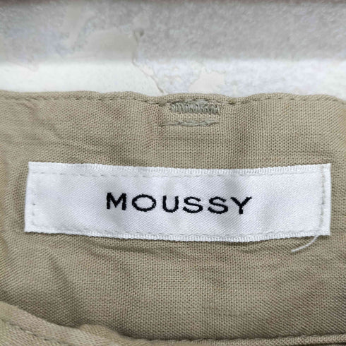 マウジー moussy ハイウエストリネンブレンドショートパンツ レディース JPN:2