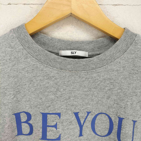 スライ SLY 23SS WAVY PRINT BOX Tシャツ レディース FREE