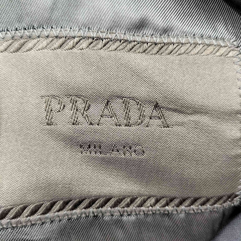 プラダ PRADA ウールモヘア テーラードジャケット メンズ 44R