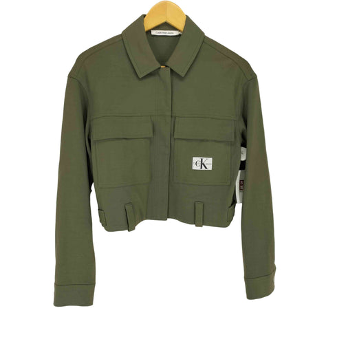 カルバンクラインジーンズ Calvin Klein Jeans UTILITY SHORT JACKET レディース JPN:XS
