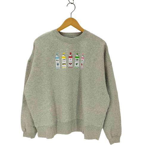 フリークスストア FREAKS STORE 絵具プリント 裏起毛トレーナー レディース M