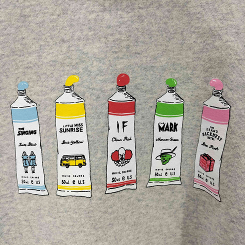 フリークスストア FREAKS STORE 絵具プリント 裏起毛トレーナー レディース M