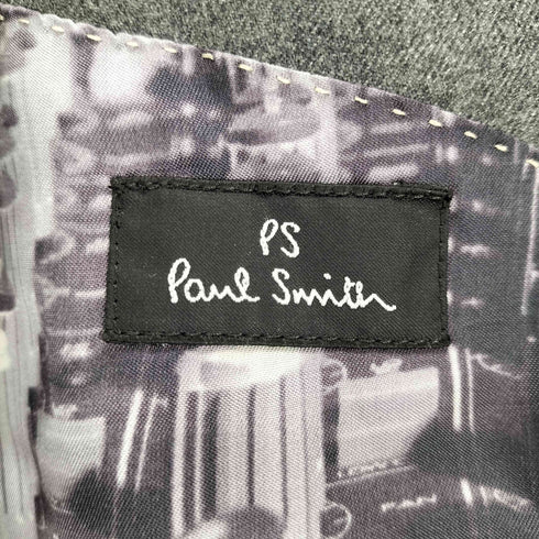 ピーエスポールスミス PS Paul Smith ラペル切替 ウールセットアップ 包みボタン メンズ M