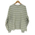 ペルーシュ Perushu ヘビーウェイトロゴ刺繍ボーダークルーネック L/S TEE メンズ JPN:M